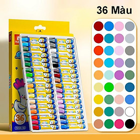 Hộp 36 Bút Sáp Dầu Lục Giác - Truecolor 7410A-36