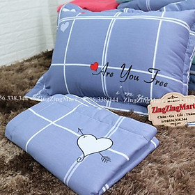 Mua Vỏ Gối Đầu Cotton Hàn Quốc Loại Dày Đẹp Có Lót Bông - Kích Thước 45cm x 65cm