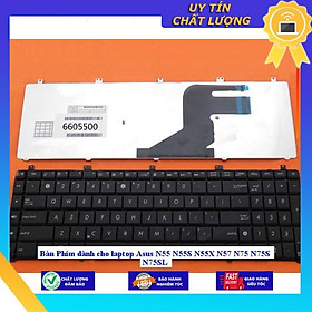 Bàn Phím dùng cho laptop Asus N55 N55S N55X N57 N75 N75S N75SL - Hàng Nhập Khẩu New Seal