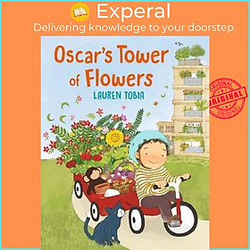 Sách - Oscar's Tower of Flowers by Lauren Tobia (US edition, hardcover)
