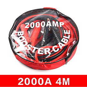 Bộ dây câu bình ắc quy ô tô, xe hơi dài 4m dòng 2000A (2000AMP)