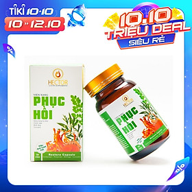 Đông Trùng Hạ Thảo Hector Viên Nang Phục Hồi Sức Khỏe, Phục Hồi Làn Da