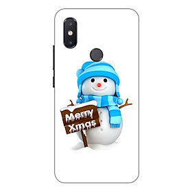 Ốp lưng cho điện thoại Xiaomi Mi 8 SE hình Cậu Bé Người Tuyết - Hàng chính hãng