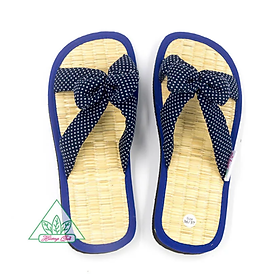 Dép chiếu Hương Quế DCQ-49 với nguyên liệu thân thiện môi trường (sợi chiếu, bột quế, sợi đay)