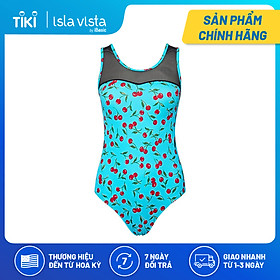 Đồ bơi nữ một mảnh cổ tròn phối lưới Isla Vista IVWM001