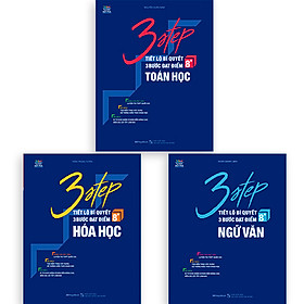 Hình ảnh Combo 3 STEP Khối D7 – Tiết Lộ Bí Quyết 3 Bước Đạt Điểm 8+ Toán Hóa Anh