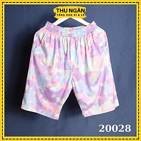 Quần Đùi Thun Unisex Cho Nam Nữ Chất Đẹp Cao Cấp Mặc Nhà 20028
