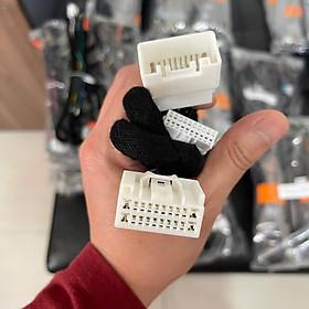 Giắc DSP kết nối đầu DVD nguyên bản cho xe ô tô MITSUBISHI CHUẨN PLUG AND PLAY không cắt trích giắc