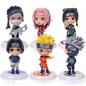 Mô Hình Nhân Vật Phim Hoạt Hình Naruto cao 7CM