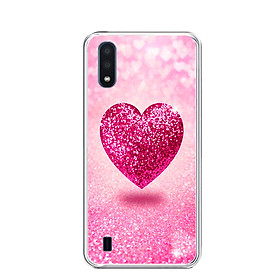Ốp Lưng Điện Thoại Samsung Galaxy A01 - 01276 0419 HEART10 - Hàng Chính Hãng