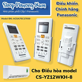 Mua Điều khiển chính hãng cho điều hòa Panasonic model CS-YZ12WKH-8