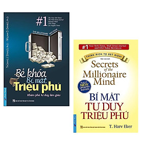 Hình ảnh Combo Sách Kỹ Năng Hay: Bẻ Khóa Bí Mật Triệu Phú (Tái Bản) + Bí Mật Tư Duy Triệu Phú (Tái Bản)