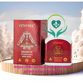 Viên uống Vitatree Essence of Kangaroo 40000 Max , hộp 100v, bổ thận, tăng cường sinh lý nam