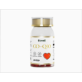 Viên Uống Coenzyme Q10 Hỗ Trợ Tim Mạch, Chống Ô-xi Hóa - Biowell CO-Q10 (60 Viên Nang) - Biosheng Phân Phân Phối Chính hãng