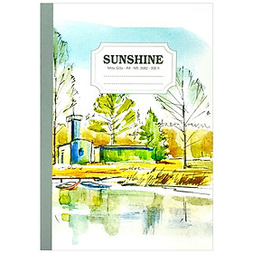 Sổ May Gáy Sunshine A4 300 Trang 3682 - Lake