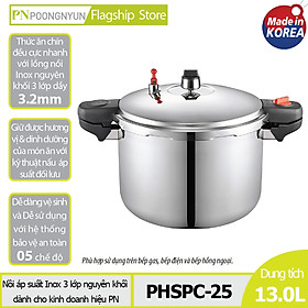 Mua Nồi áp suất Inox IH PoongNyun PN PHSPC-25 - Hàng chính hãng