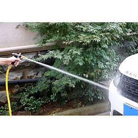 Bộ vòi tưới, cây rửa xe với đầu vòi tăng áp 3 chế độ đa năng tiện dụng dài 10m