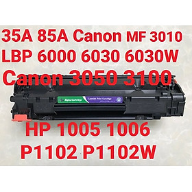 Hộp mực 85A 35A hàng nhập khẩu dành cho máy in Canon LBP 6000 6030 6030w HP  P1102/P1212/P1102W/1136/1216/1130 - LBP 3010/3050/3020