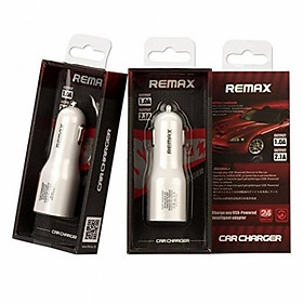 Mua Sạc Ô tô 2 cổng USB Remax - LSC9188 trắng - Hàng chính hãng
