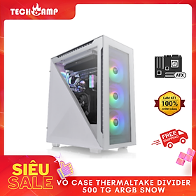 Mua Vỏ Case Thermaltake Divider 500 TG ARGB Snow - Hàng chính hãng