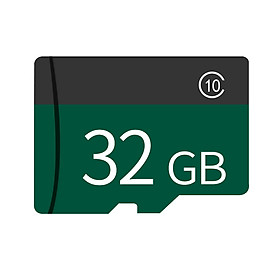 Memory Card 8GB/16GB/32GB/64GB/128GB Large Capacity Class 10 TF Card Flash TF Card Data Storage High Speed for Green 32G