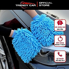 Bao Tay Rửa Ô Tô Chuyên Dụng Găng Tay Lau Chùi Xe Hơi Đa Năng Cửa hàng ngoại thất ô tô Trendy Car