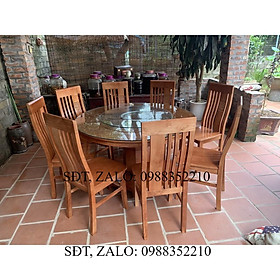 Mua Bàn ăn tròn 8 ghế