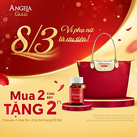 KHI MUA COMBO 2 HỘP ANGELA GOLD 60 VIÊN - Cải thiện sức khỏe