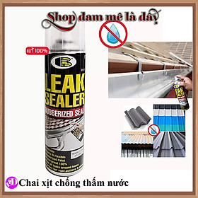 Mua Bình xịt chống thấm  keo chống dột  chống thấm nước B125 Bosny Thái lan dung tích 600ml - chai xịt chống thấm   chống thấm mái nhà.
