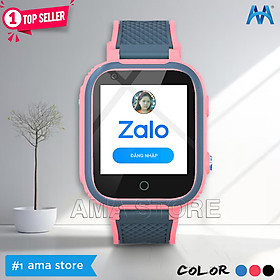 Đồng hồ Thông minh Trẻ em Gắn sim Định vị GPS có ZaIo Google dịch Translate Youtube Zing Mp3 Whatsapp Line Nghe gọi Nhắn tin SMS kết nối Wifi 4G tai nghe loa Bluetooth AMA Smart watch LT21 Android 2023 Hàng nhập khẩu