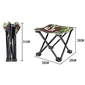 Ghế Câu Cá Rằn Ri Không Tựa