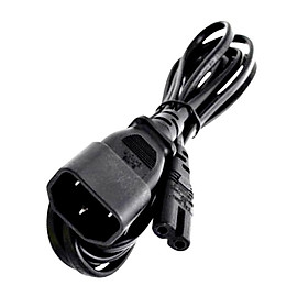 3m/10ft IEC 320 C14 to C7 AC Power Extension Cord IEC320 for Computer PDU UPS