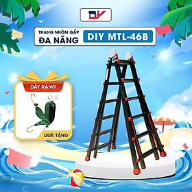 Mua Thang Nhôm Gấp Đa Năng DIY MTL-46B chiều cao sử dụng tối đa 3.01M chiều cao chữ I 6.24M