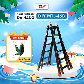 Thang Nhôm Gấp Đa Năng DIY MTL-46B chiều cao sử dụng tối đa 3.01M chiều cao chữ I 6.24M