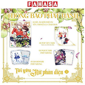 Tôi Yêu Nữ Phản Diện - Tập 5 - Tặng Kèm Bookmark Phủ Nhung + Postcard Phủ Nhung + Pop-Up Card