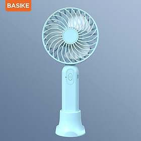 Mua Quạt cầm tay BASIKE FA15 có thể sạc lại gió cao di động với giá đỡ điện thoại-Hàng chính hãng