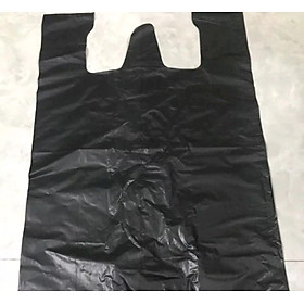 Mua  0.5Kg  Túi Nilon Đen Đựng Rác Đóng Hàng 2 Quai Loại Bóng Dai  Chắc Chắn  Đủ Size - Bao Nilon Đen- Bịch Nilon Đen