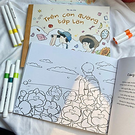 Sách Tô Màu - Trên Con Đường Tập Lớn - AZ Việt Nam
