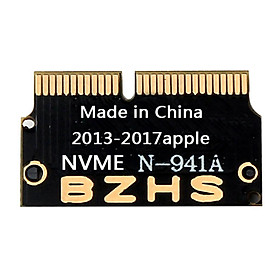 NVMe PCIe M.2 NGFF SSD Converter Adapter Card for 13 2014 2015 2016 MacBook