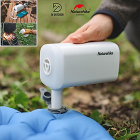 Bơm Hơi Dã Ngoại Đa Năng Naturehike NH18Q001-A 3 in 1 Kiêm Sạc Dự Phòng và Đèn