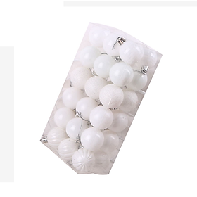 Mua Set 6  12   18  36 quả châu trang trí noel 4cm MẪU E19