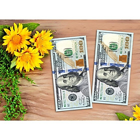 Combo 100 bao lì xì tiền 2$ đô la may mắn giấy C150