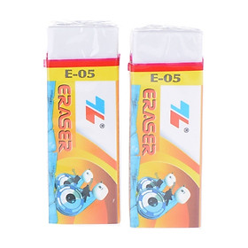 Bộ 3 vỉ 2 gôm thiên long e-05