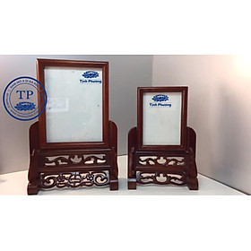 Mua Khung ảnh thờ ( mẫu trơn) bằng gỗ hương ảnh 10x15cm KH18593