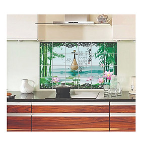 Decal dán bếp cây đàn DB30