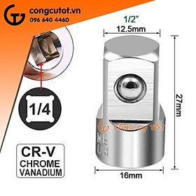 Mua Đầu chuyển đổi cỡ khẩu 1/4 ra 1/2