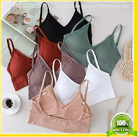 Sale  Áo Bra Thun Gân Hở Lưng, Khoét Chữ U Siêu Mát  KOKARA AB4