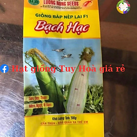 Hạt giống bắp nếp lai F1 Bạch Hạc siêu dẻo ngọt gói 500 gram