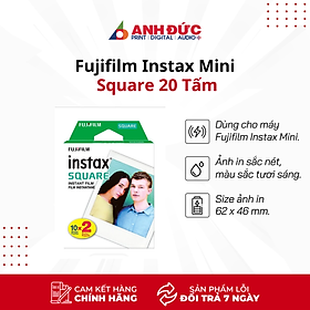 Mua Hộp Phim Fujifilm Instax Mini Square 20 Tấm - Hàng Chính Hãng