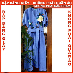 Rập giấy A0 đầm nữ mã 676 (BẢN VẼ)